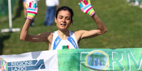 Elena Romagnolo campionessa italiana di cross (foto Giancarlo Colombo Fidal)