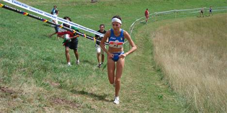 Elisa Desco, la regina della corsa in montagna 2008 (Foto Chiampo)
