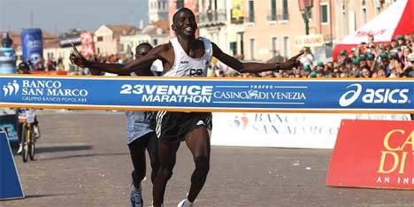 La volata della Venice Marathon