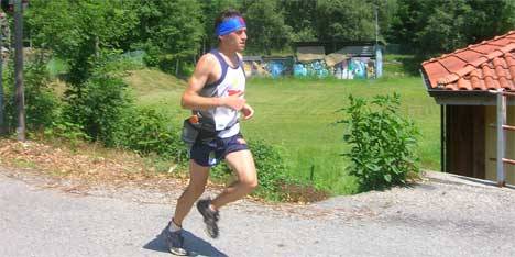 Paolo Bert vincitore del Teva Ultra Trail Running