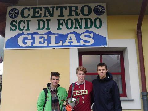Squadra Liceo Gramsci Ivrea ai Campionati regionali Orienteering